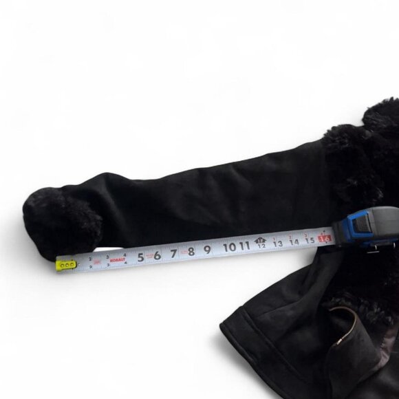 🖤 Catherine Malandrino Y2K Suede Fur Jacket 🖤 - Picture 5 of 5